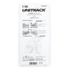 Kato 2-260 HO Unitrack Curved Track 430mm Radius 22.5 Degrees 4 Pack