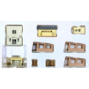 Kato 23-417 N In Front of Station Facility Set