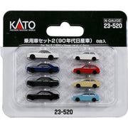 Kato 23-520 N Vehicle Set 1990s Nissan Cars 8pc