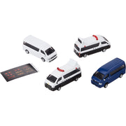 Kato 23-651A N Toyota Hiace Police 4pc