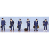Kato 24-201 N People Railroad Crew 6pc
