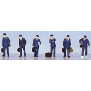 Kato 24-201 N People Railroad Crew 6pc