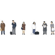 Kato 24-204 N People Passengers Standing 6pc