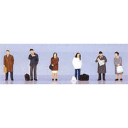 Kato 24-204 N People Passengers Standing 6pc