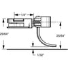 Kadee HO #34 Short Underset Shank Small Gear Box Coupler