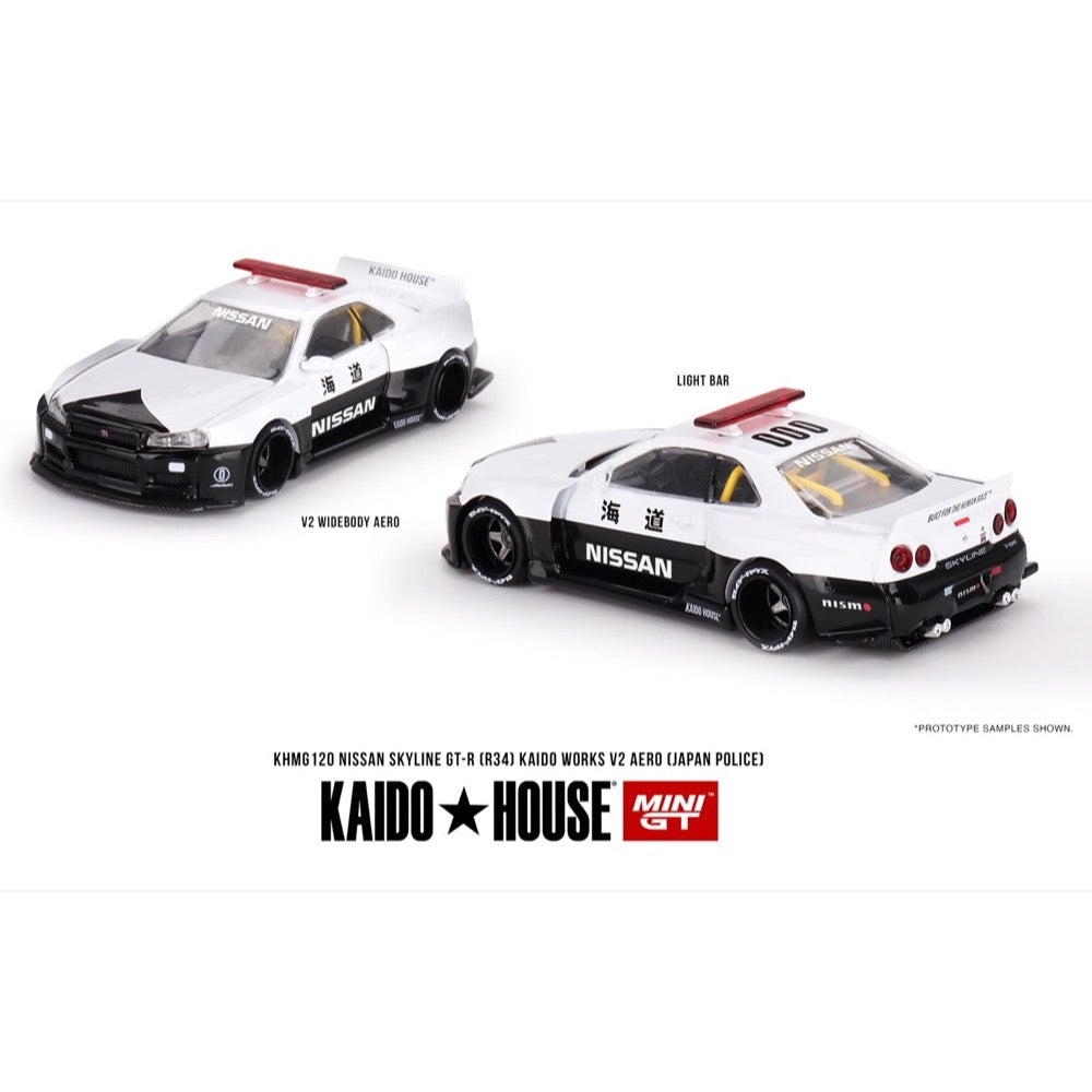 Kaido House KHMG120 Nissan Skyline GT-R R34 Kaido Works (V2 Aero