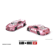 Kaido House x Mini GT 1/64 Nissan Skyline GT-R (R34) KAIDO RACING FACTORY V1