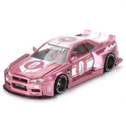Kaido House x Mini GT 1/64 Nissan Skyline GT-R (R34) KAIDO RACING FACTORY V1