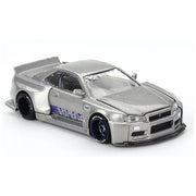 Kaido House x Mini GT 1/64 Nissan Skyline GT-R (R34) Kaido Works Shinjuku V1