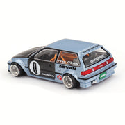 Kadio House x Mini GT KHMG179 1/64 Honda Civic (EF) Kaido Roulette V1