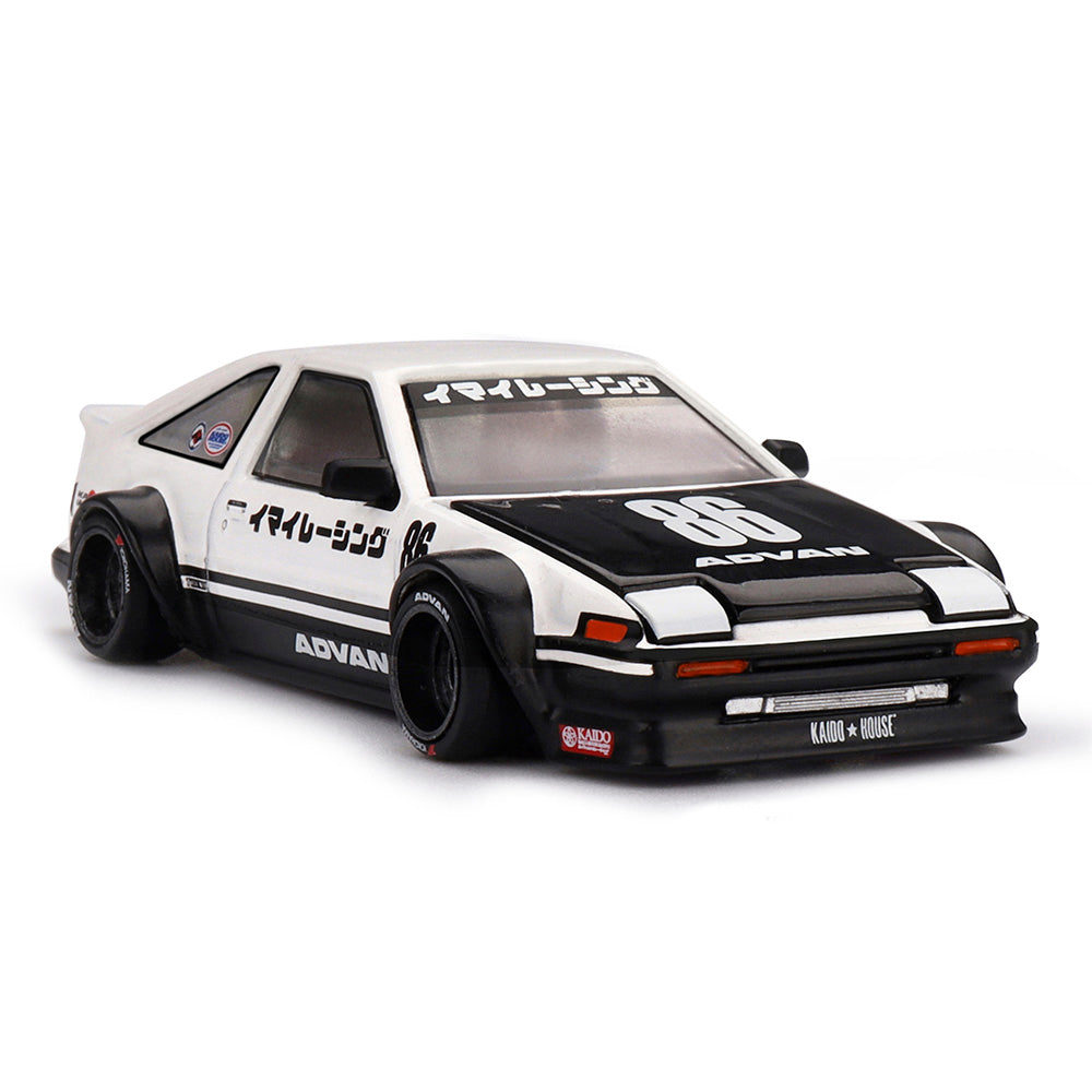 Kaido house街道ハウス　トヨタAE86 トレノ Kaido House x Mini GT KHMG180 1/64 Toyota AE86 Sprinter Trueno