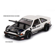 Kadio House x Mini GT KHMG180 1/64 Toyota AE86 Sprinter Trueno Kaido Street V1