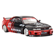 Kaido House x Mini GT KHMG191 1/64 Nissan Skyline GT-R (R33) Kaido Works ADVAN