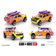 Kaido House x Mini GT KHMG210 1/64 Datsun Kaido 510 Wagon 4X4 Kaido Islands V1