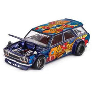 Kaido House x Mini GT KHMG248 1/64 Datsun Kaido 510 Wagon Koi Wagon V1