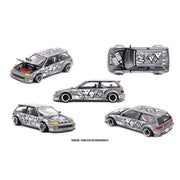 Kaido House x Mini GT KHMG260 1/64 Honda Civic EF Kaido Manga V1