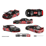 Kaido House x Mini GT KHMG276 1/64 Nissan Skyline GT-R (R33) Black Kaido Cat