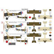KP Models 0493 1/72 Sopwith Triplane 'RFC and captured German'