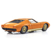 Kyosho KSD08314PB 1/18 Lamborghini Miura P400 Orange/Gold Int. Brown
