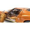 Kyosho KSD08314PB 1/18 Lamborghini Miura P400 Orange/Gold Int. Brown