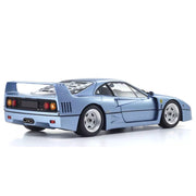 Kyosho 1/18 Ferrari F40 Light Blue Metallic Model Car
