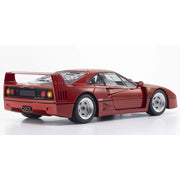 Kyosho 1/18 Ferrari F40 Red "Nigel Mansell" Model Car
