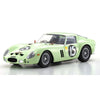 Kyosho KSD08438C 1/18 Ferrari 250 GTO RHD 1962 Goodwood Tourist Trophy Light Green No.15