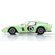 Kyosho KSD08438C 1/18 Ferrari 250 GTO RHD 1962 Goodwood Tourist Trophy Light Green No.15