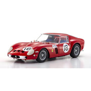 Kyosho KSD08438F 1/18 Ferrari 250 GTO 1963 Daytona 3H Red No.18