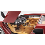 Kyosho 1/12 Lamborghini Countach LP 500 S-Red/Tan Interior Model Car