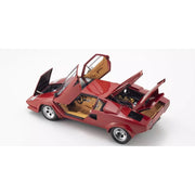 Kyosho 1/12 Lamborghini Countach LP 500 S-Red/Tan Interior Model Car