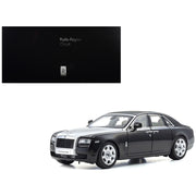 Kyosho KSD08802BKS2 1/18 Rolls-Royce Ghost (Black/Silver) Diecast Model Car