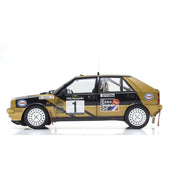 Kyosho KSD08960D 1/18 Lancia Delta HF 4WD 1987 Rally Piancavallo Grifone Esso Nr. 1 Diecast Model Car