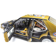 Kyosho KSD08960D 1/18 Lancia Delta HF 4WD 1987 Rally Piancavallo Grifone Esso Nr. 1 Diecast Model Car
