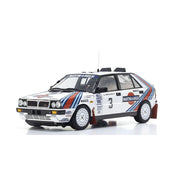 Kyosho KSD08960E 1/18 Lancia Delta HF 4WD 1987 Olympus Rally MARTINI ROSSI Nr.3 Diecast Model Car