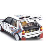 Kyosho KSD08960E 1/18 Lancia Delta HF 4WD 1987 Olympus Rally MARTINI ROSSI Nr.3 Diecast Model Car