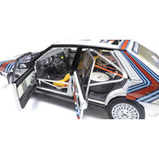 Kyosho KSD08960E 1/18 Lancia Delta HF 4WD 1987 Olympus Rally MARTINI ROSSI Nr.3 Diecast Model Car