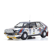 Kyosho KSD08960F 1/18 Lancia Delta HF 4WD 1988 Rallye Monte Carlo LANCIA MARTINI Nr.3 Diecast Model Car