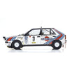 Kyosho KSD08960F 1/18 Lancia Delta HF 4WD 1988 Rallye Monte Carlo LANCIA MARTINI Nr.3 Diecast Model Car