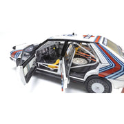 Kyosho KSD08960F 1/18 Lancia Delta HF 4WD 1988 Rallye Monte Carlo LANCIA MARTINI Nr.3 Diecast Model Car