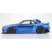 Kyosho 1/18 Nissan Skyline GT-R R34 Khyzyl Saleem Blue