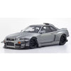 Kyosho 1/18 Nissan Skyline GT-R R34 Khyzyl Saleem Matte Grey