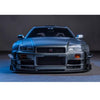 Kyosho 1/18 Nissan Skyline GT-R R34 Khyzyl Saleem Matte Grey