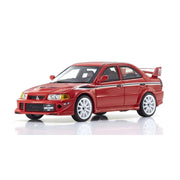 Kyosho KSR43116R 1/43 Mitsubishi Lancer Evolution VI TME Red Resin Model Car