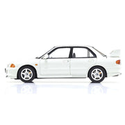 Kyosho KSR43120W 1/43 Mitsubishi Lancer Evolution III White Resin Model Car