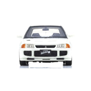 Kyosho KSR43120W 1/43 Mitsubishi Lancer Evolution III White Resin Model Car