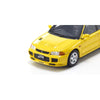 Kyosho KSR43120Y 1/43 Mitsubishi Lancer Evolution III Yellow Resin Model Car