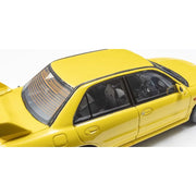 Kyosho KSR43120Y 1/43 Mitsubishi Lancer Evolution III Yellow Resin Model Car
