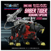 Kotobukiya KTGN091 1/100 Rmz-006 Saber Tiger Schwarz Special Zoids