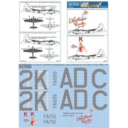 Kits World 132119 1/32 Scale Boeing Flying Fortress (Mk.III) RAF Coastal Command Decal Set